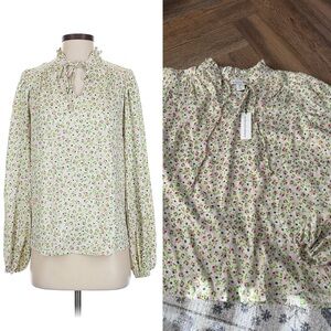 Cupcakes & Cashmere Floral Blouse NWT